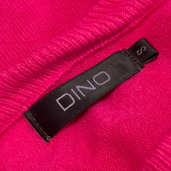 Dino women's sweater, French  pink color size US  S - Picture 5 of 6